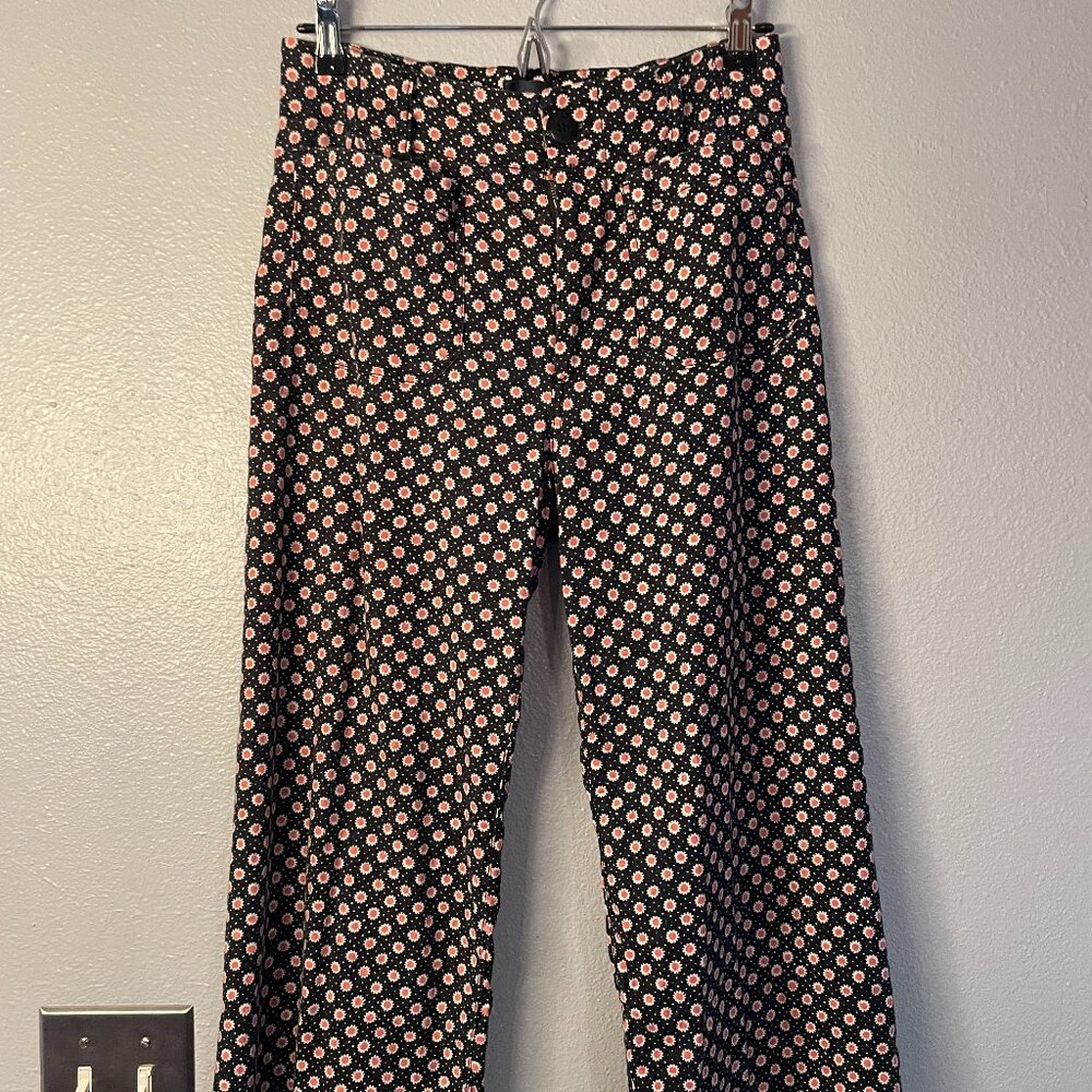 Colette Cropped Wide-Leg Pant